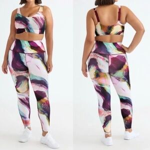 KNIX HiTouch High Rise Legging in Flow Motion Size Large